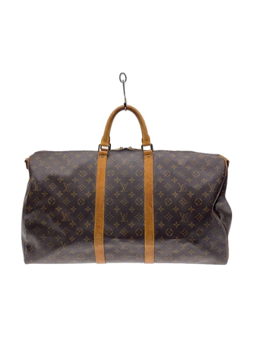LOUIS VUITTON Keepall Bandouliere Canvas Brown Monogram